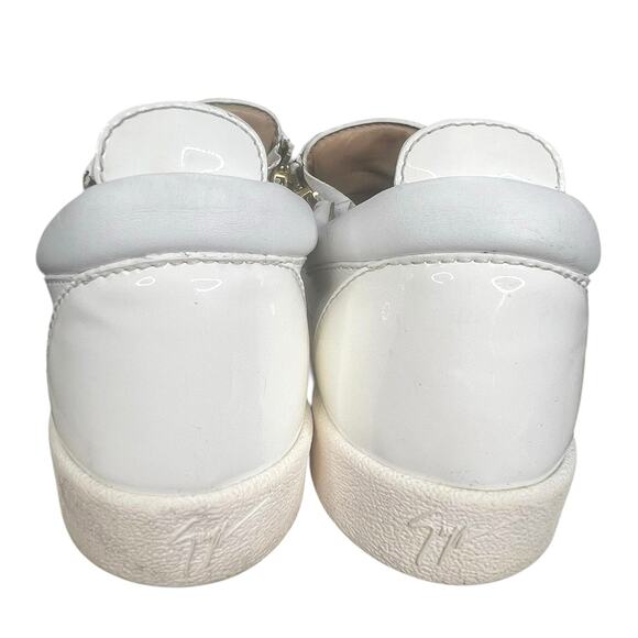 Giuseppe Zanotti Men’s Frankie White Low Sneakers Size 42 US 9 main image 4